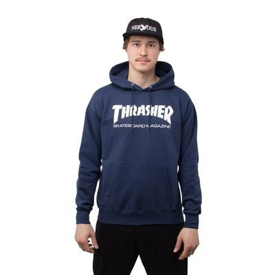 Bluza Thrasher Hood Skate Mag Navy