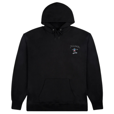  Bluza Thrasher Hood Little Gonz Black