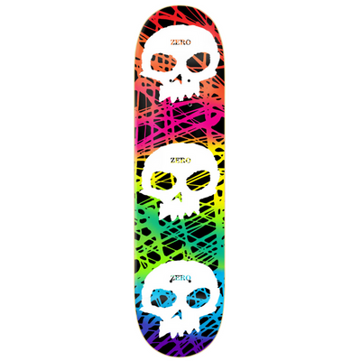 Blat Zero 3 Skull With Color 8.25