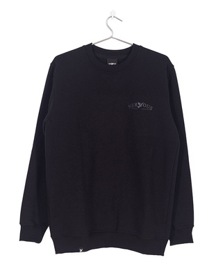 Bluza Nervous Crew Small Classic Arc Blk/Blk