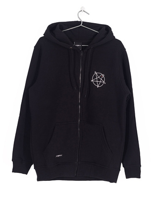 Bluza Nervous Zip Hood Superstar Blk/Wht