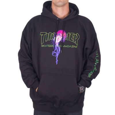 Bluza Thrasher Hood Atlantic Drift Blk