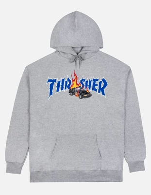 Bluza Thrasher Hood Cop Car Grey