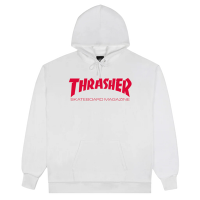 Bluza Thrasher Skate Mag Hood White/Red