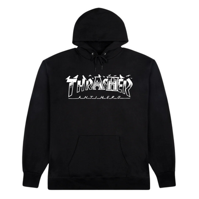 Bluza Thrasher x Antihero Hood Pigeon Black