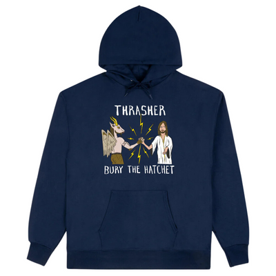 Bluza Thrasher x Toy Machine B.T.H. Hoodie Navy