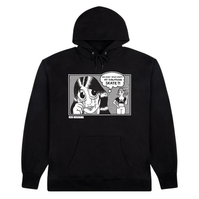 Bluza Thrasher x Toy Machine Girlfriend Hoodie Black