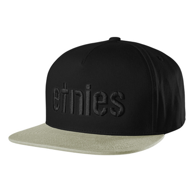 Czapka Etnies Corp Snapback Black/Black/Gum