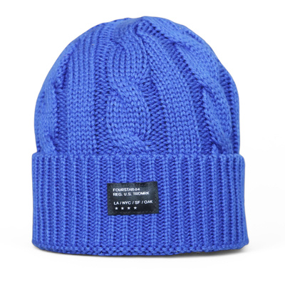 Czapka Fourstar H12 Cable Knit Royal