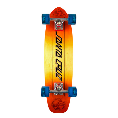 Deskorolka Cruiser Santa Cruz 5Ply Kicktail Retro Cruiser 7.45