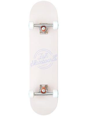 Deskorolka Fish Skateboards Retro II Beige 7,75