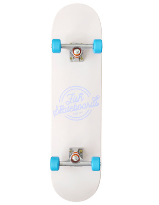 Deskorolka Fish Skateboards Retro II Beige 8,0