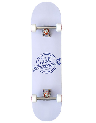 Deskorolka Fish Skateboards Retro II Lavender 7,75