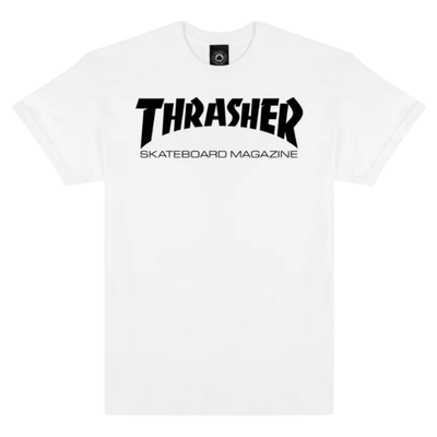 Koszulka Thrasher Skate Mag White