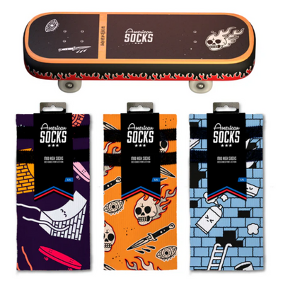 Skarpetki American Socks Skateboard Giftbox